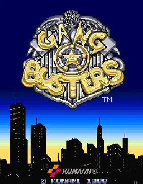 Gang Busters screen shot title